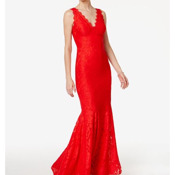 Macy's Dresses Red Formal Dress Poshmark